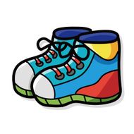 sneaker color doodle