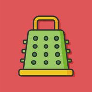 Plane iron icon