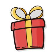 presents color doodle