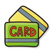credit card color doodle N3