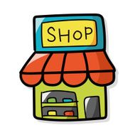 shop store color doodle N3