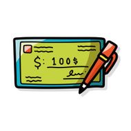 money check color doodle N5