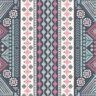 Tribal Mexican vintage ethnic seamless pattern N18