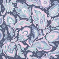 Beautiful floral leaf seamless pattern N4