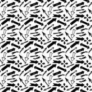 Seamless pattern with arrows N2