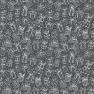 Seamless texture with gift boxes N10