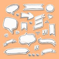 Hand drawn sketch Vector illustration