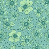 Floral seamless texture