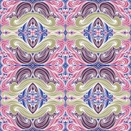 Beautiful Curly Abstract Seamless Pattern N3