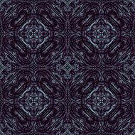 Beautiful Curly Abstract Seamless Pattern N4