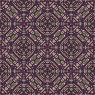 ethnic abstract hand-drawn seamless pattern N10