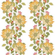 Vector seamless floral pattern N62