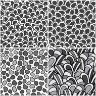 set of creative backgrounds