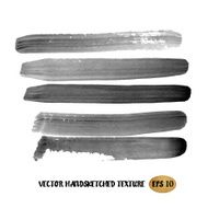Grunge ink hand drawn texture Vector Eps10 illustration doodle N4