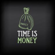 Money badge and logo design Quote text N3