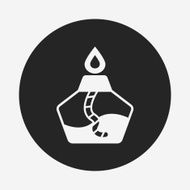 Alcohol lamp icon N6