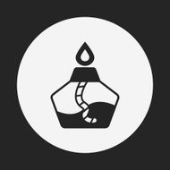 Alcohol lamp icon N8