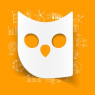 Drawing business formulas owl N8