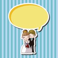 wedding couple theme elements vector eps N31