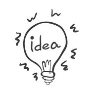 Vector light bulb icon N2
