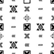 Seamless ethnic pattern N19