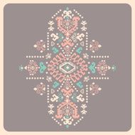 Tribal vector ethnic Mexican African ornament N16