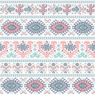 Tribal Mexican vintage ethnic seamless pattern N38