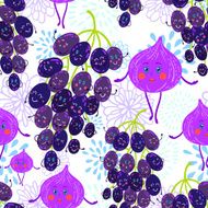 Cartoon fruit pattern N11