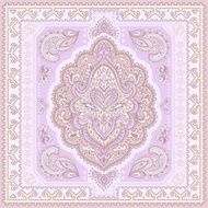 Beautiful Indian floral mandala ornament N28