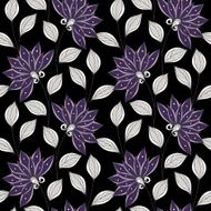 Vector seamless floral pattern N112