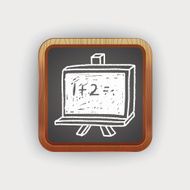 blackboard doodle drawing N3