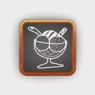 ice cream doodle drawing N5