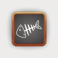 doodle fish bone N2