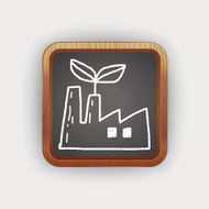 Environmental protection concept The factory do well on emissio N4