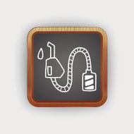 Environmental protection concept Reduce the use of gasoline re N7