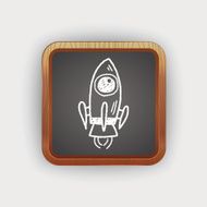 Doodle Spaceship N7