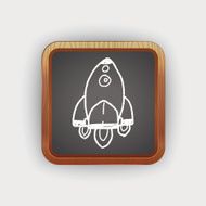 Doodle Spaceship N12