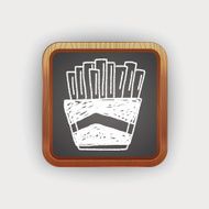 Doodle French fries N3