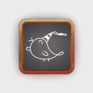 doodle birthday bird N2