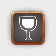 wine doodle drawing N4