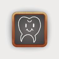 tooth doodle drawing N3