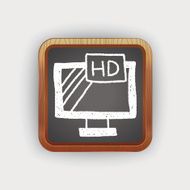 television doodle drawing N3