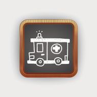 ambulance doodle drawing N3