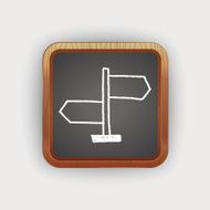 Signpost doodle drawing N2