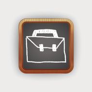 suitcase doodle drawing N2