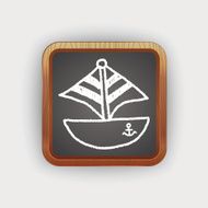 boat doodle drawing N2