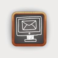 computer mail doodle drawing N2