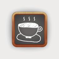 coffee doodle drawing N8