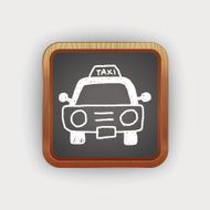 taxi doodle drawing N2