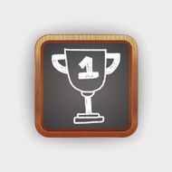 Trophy doodle drawing N4
